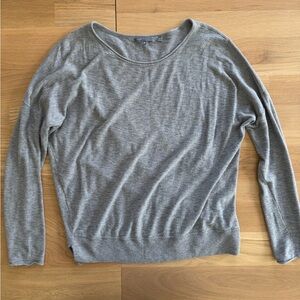 Vince Heather Gray Crewneck Sweater